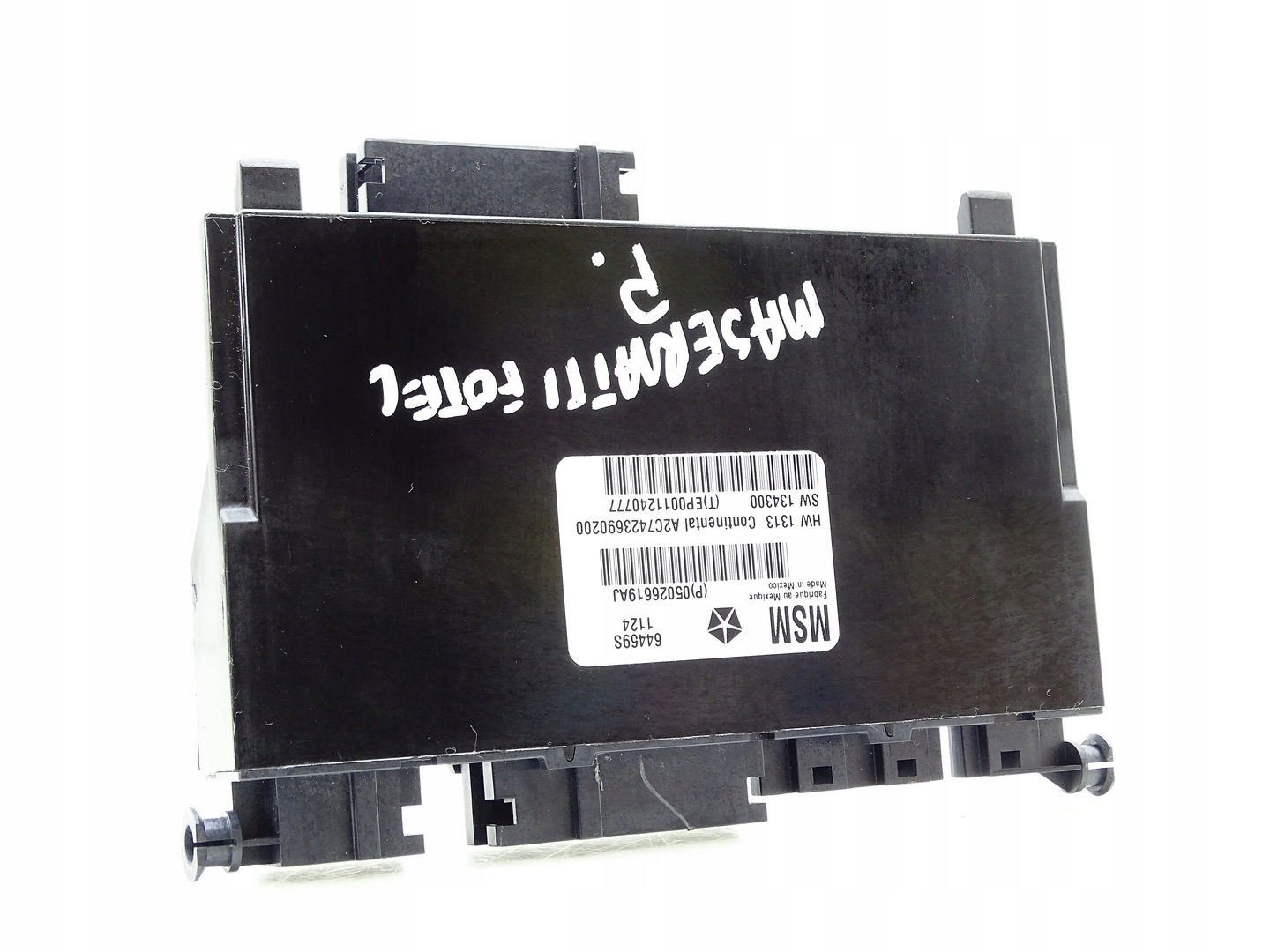 control unit module seat MASERATI GHIBLI III P 05026619AJ