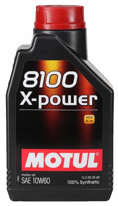 

Olej Motul 8100 X-power A3 B4 10W60 1L