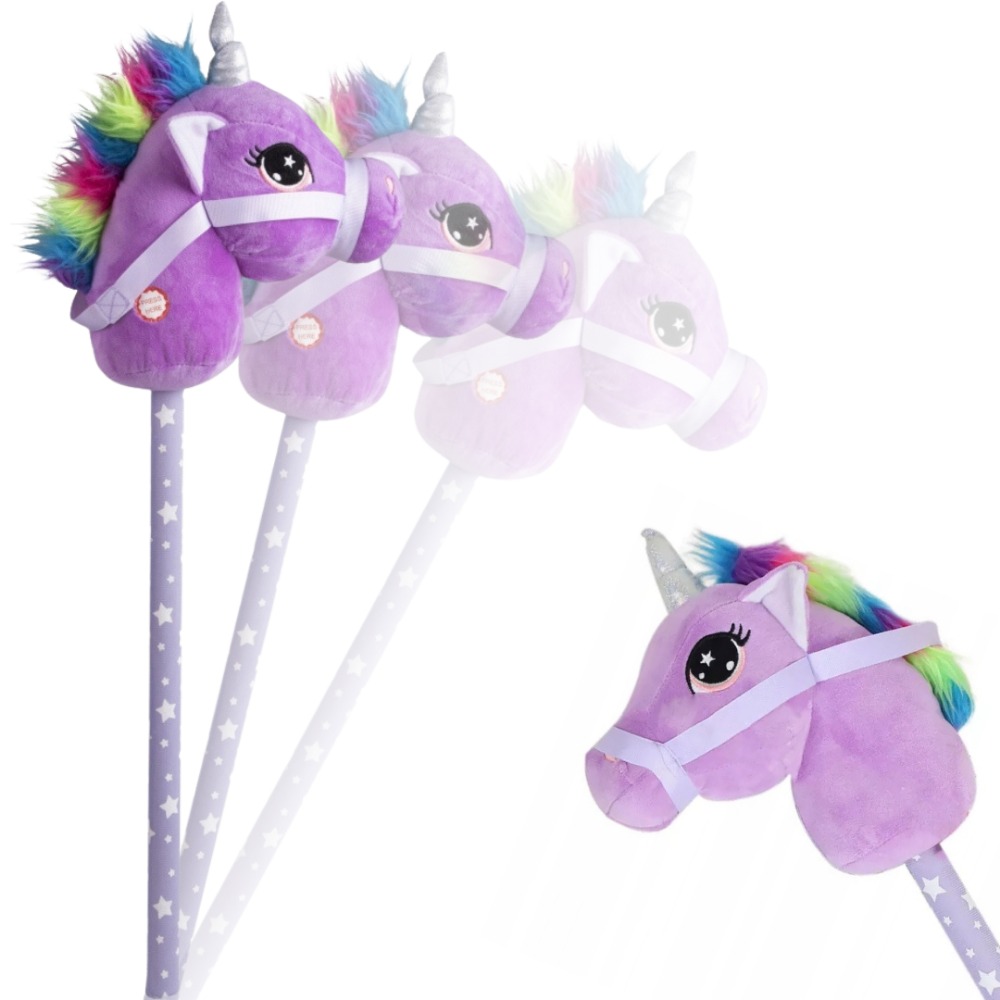 GŁOWA JEDNOROŻCA na KIJU HOBBY HORSE PLUSZOWY Kod producenta JEDNOROŻEC NA KIJU