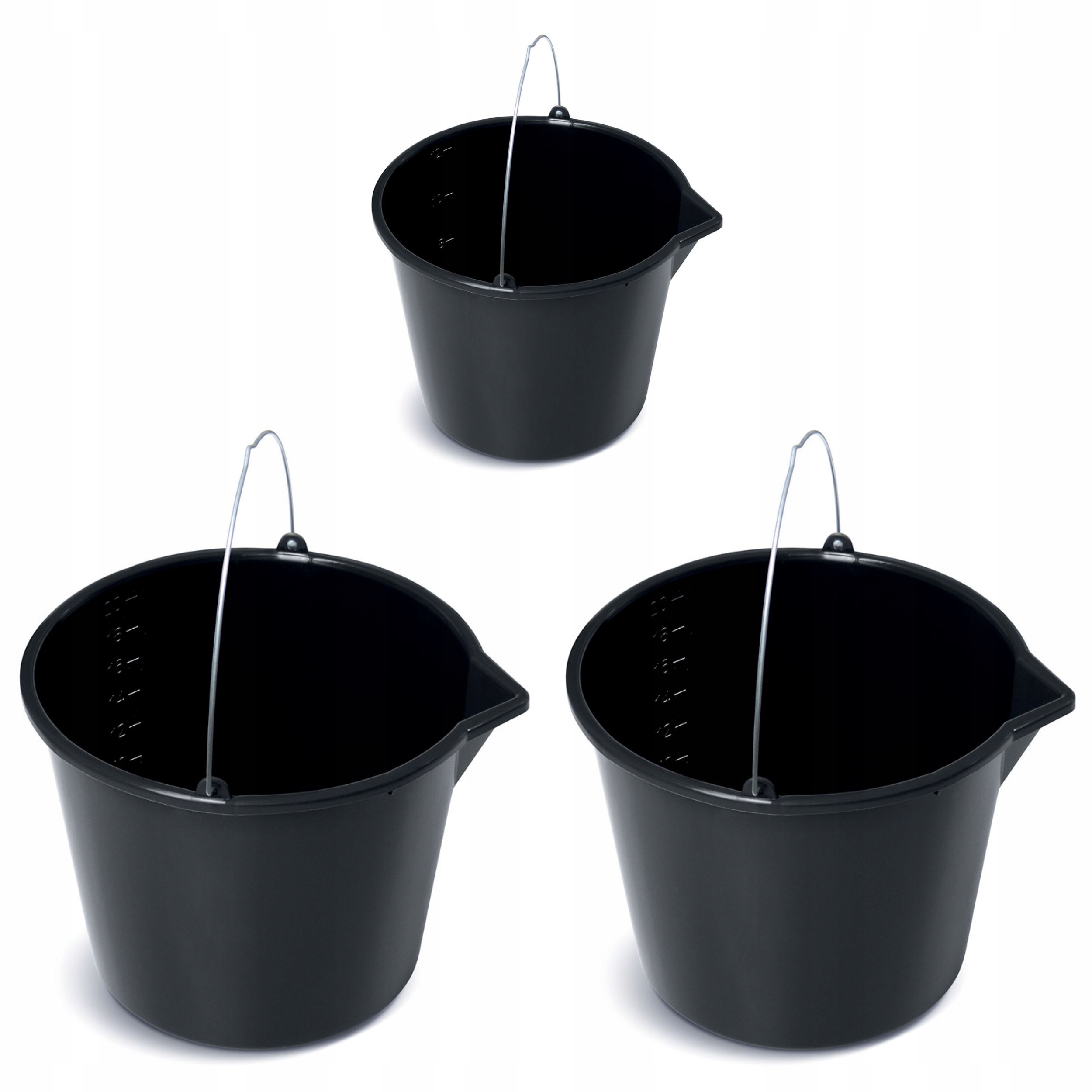 Wiadro budowlane 20l z lejkiem — 13