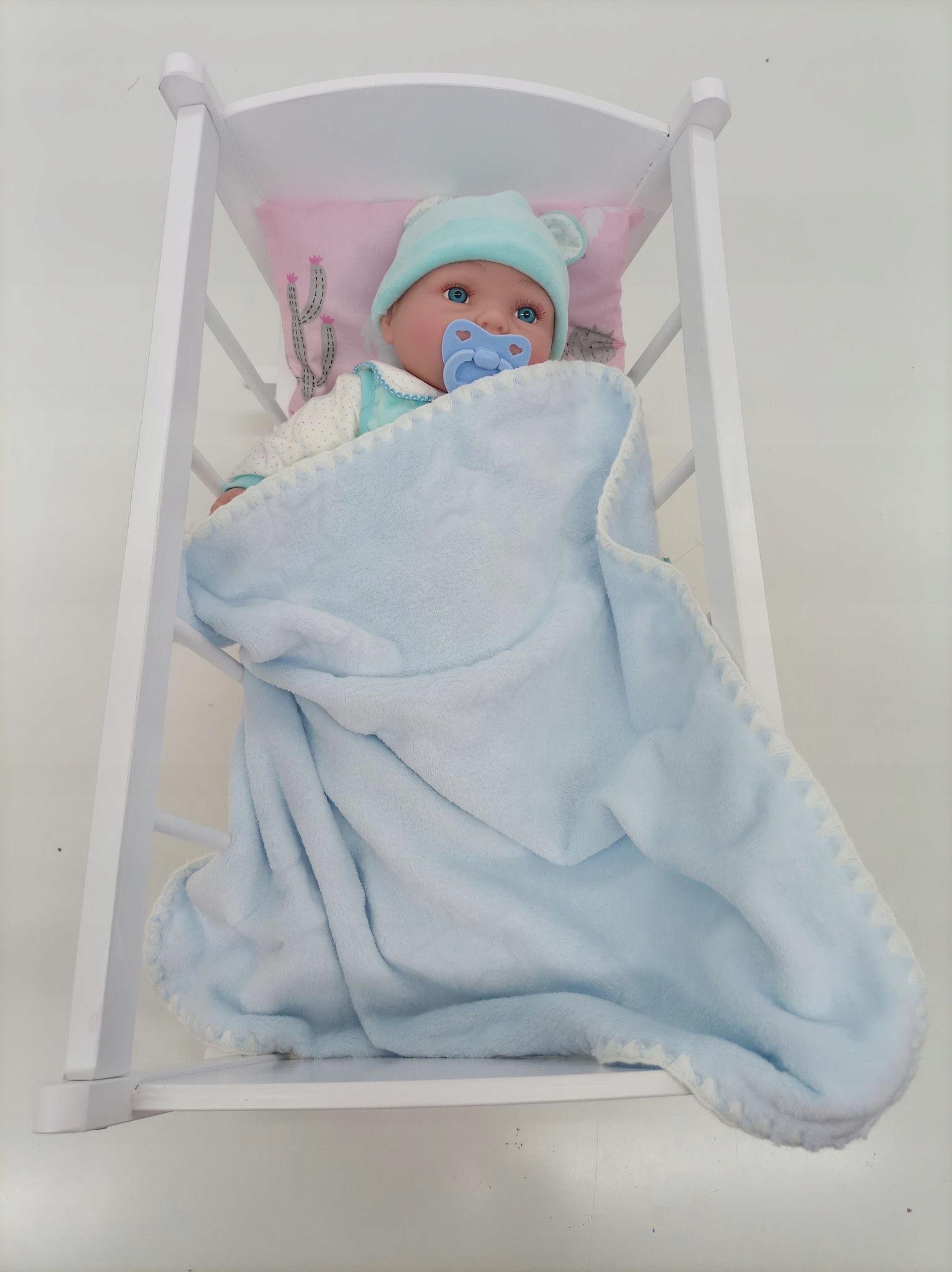 

Kocyk Dla Lalek puszysty, gwiazdki. Nowość!!!