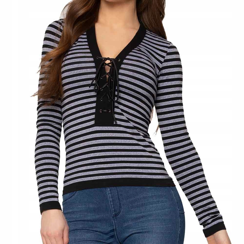 

Gatta Bluzka Swaetshirt Layla w paski, M