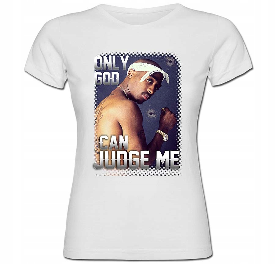 

Tshirt damski 2pac rap raper Shakur Tupac S