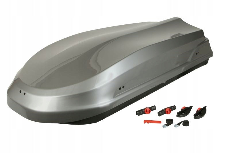 Box dachowy 460 silver metalik