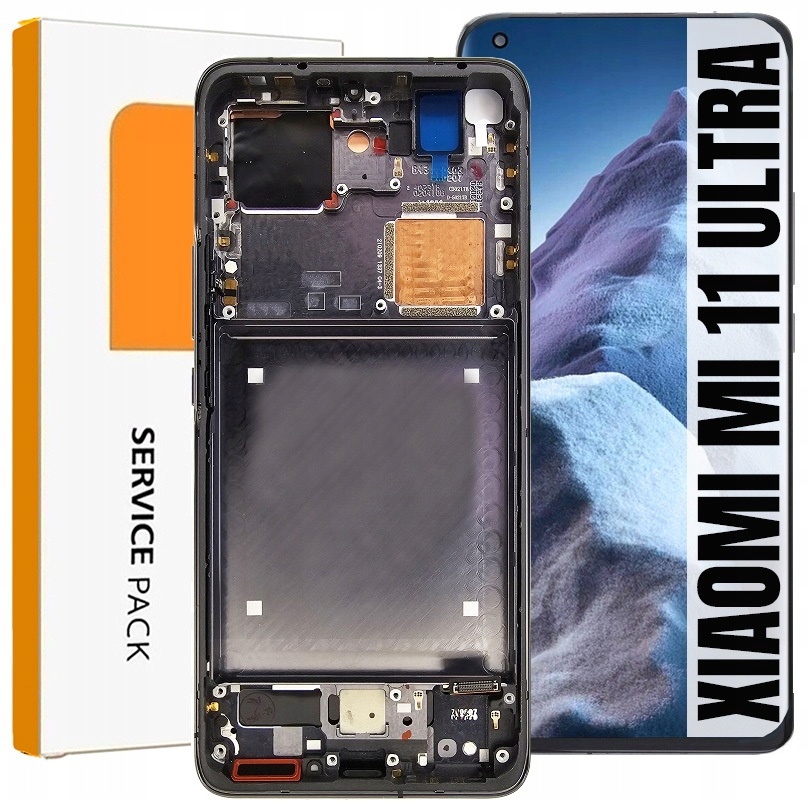 Displej Pro Xiaomi MI 11 Ultra Originál Oem Displej Rámeček
