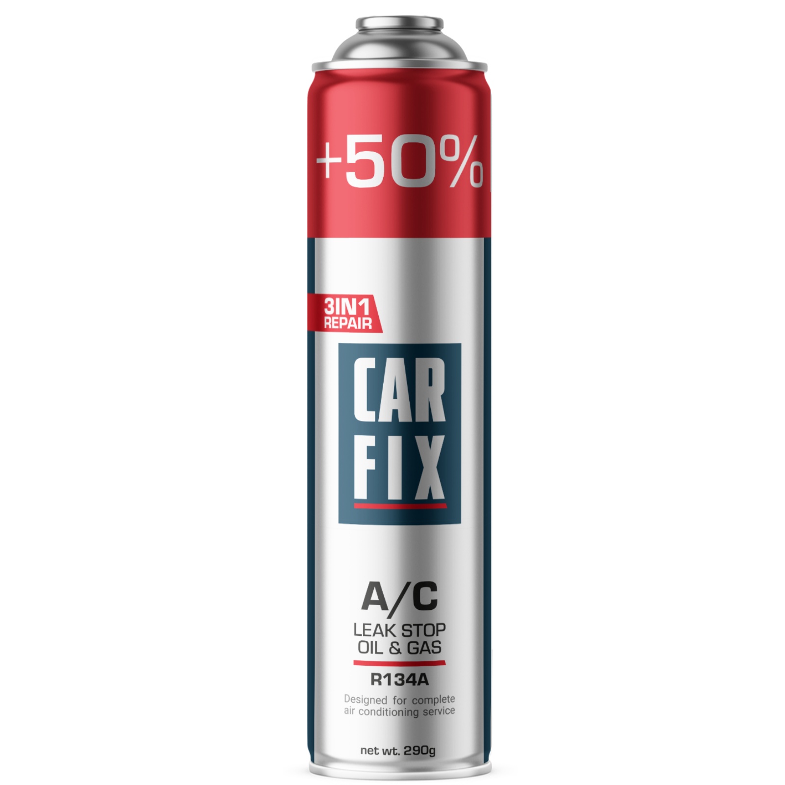 Czynnik do Klimatyzacji w aucie Carfix R134A 3w1+50% 500ml 290G