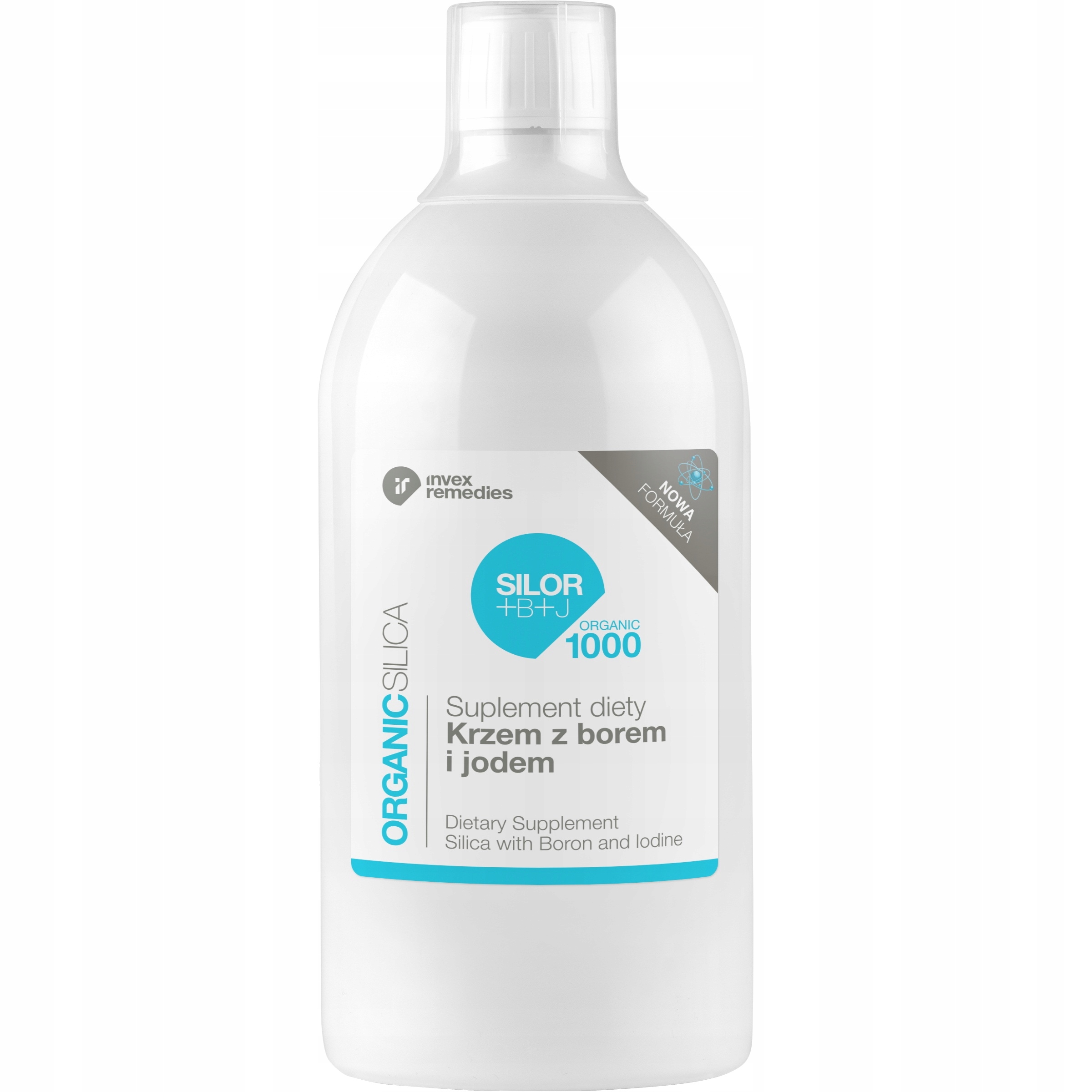

Krzem Bor Jod Invex Remedies Silor B 1L Organiczny