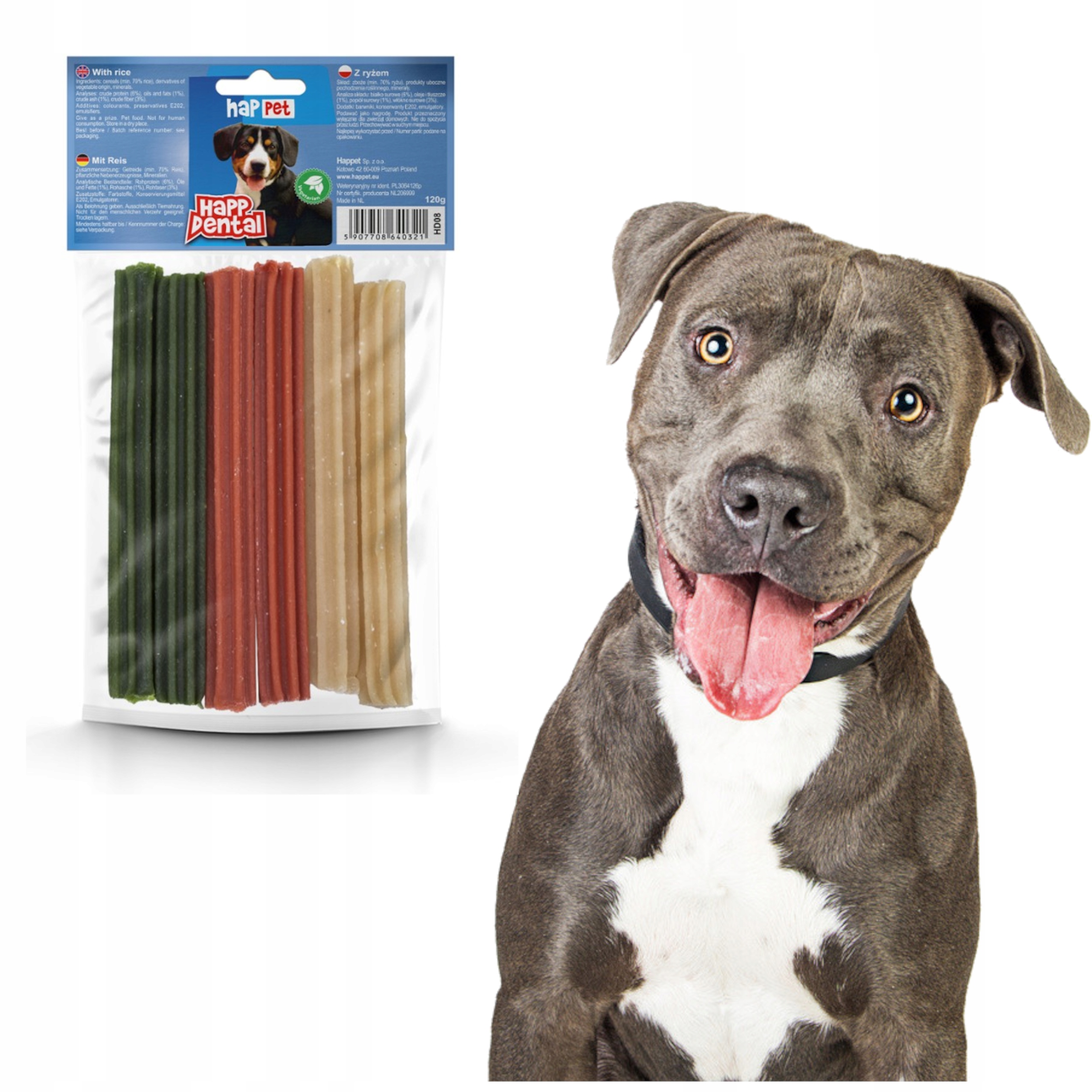 

Przysmaki Dla Psa Gryzak Dental Wegetariański 6SZT