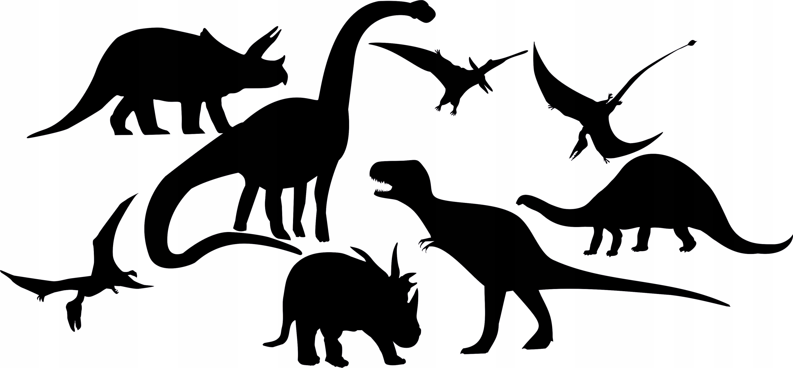 

Naklejka Ścienna dinozaury 8 szt