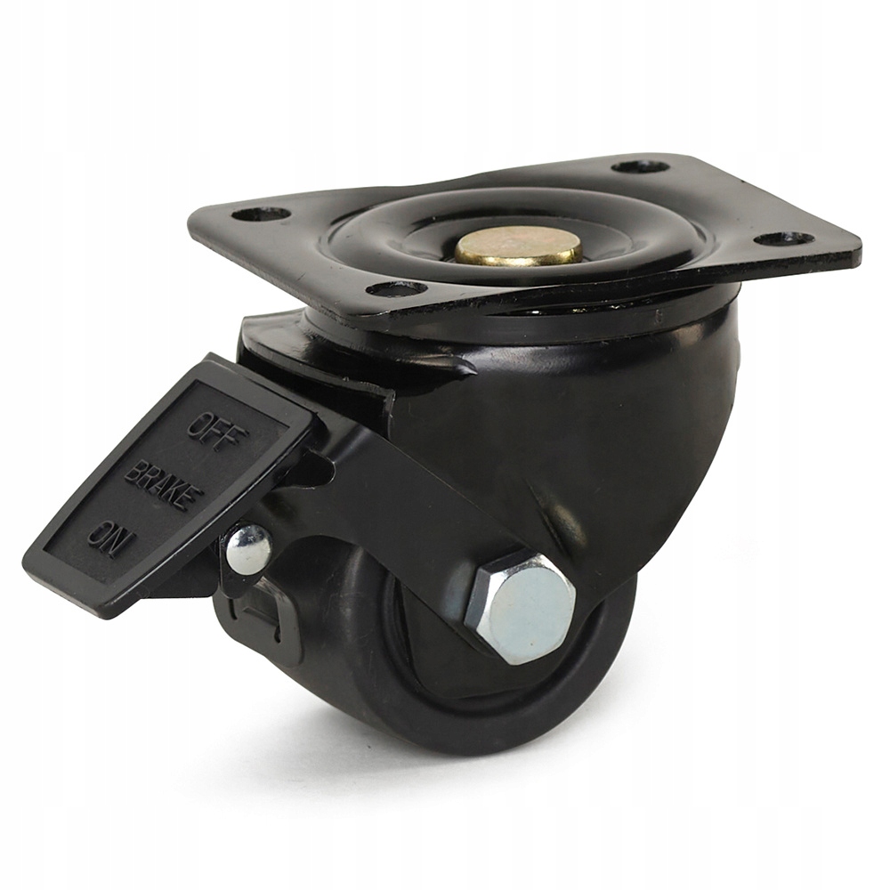 Koło kółko z poliamidu z hamulcem 75 mm 600kg koła