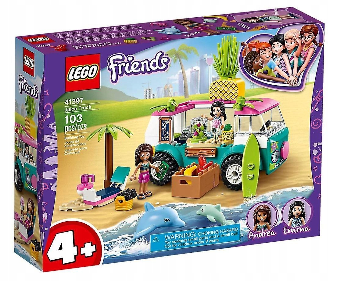 Lego Friends 41397 Lego Friends Food Truck S Džusy Nový Set