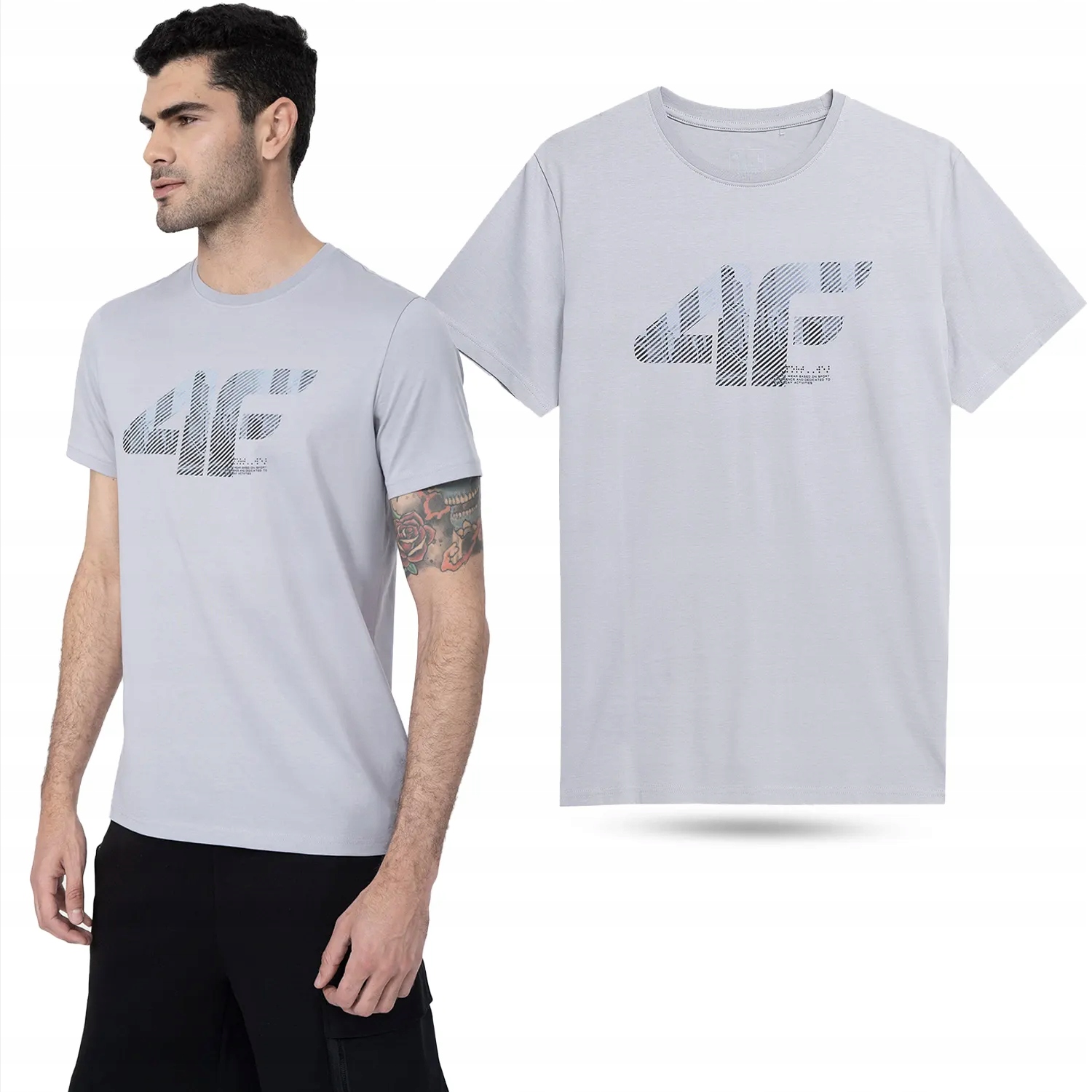 

Koszulka Męska 4F T-shirt Podkoszulek SS23M309