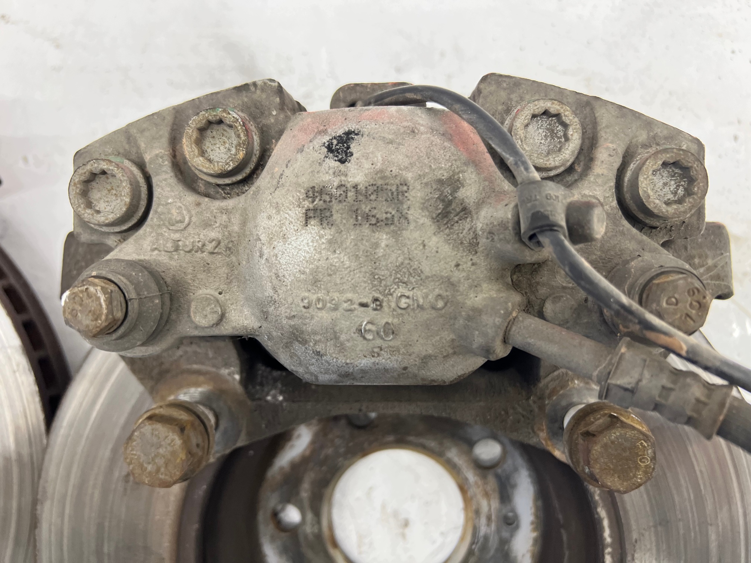 AUDI A6 C7 A7 calipers discs plates front 320mm