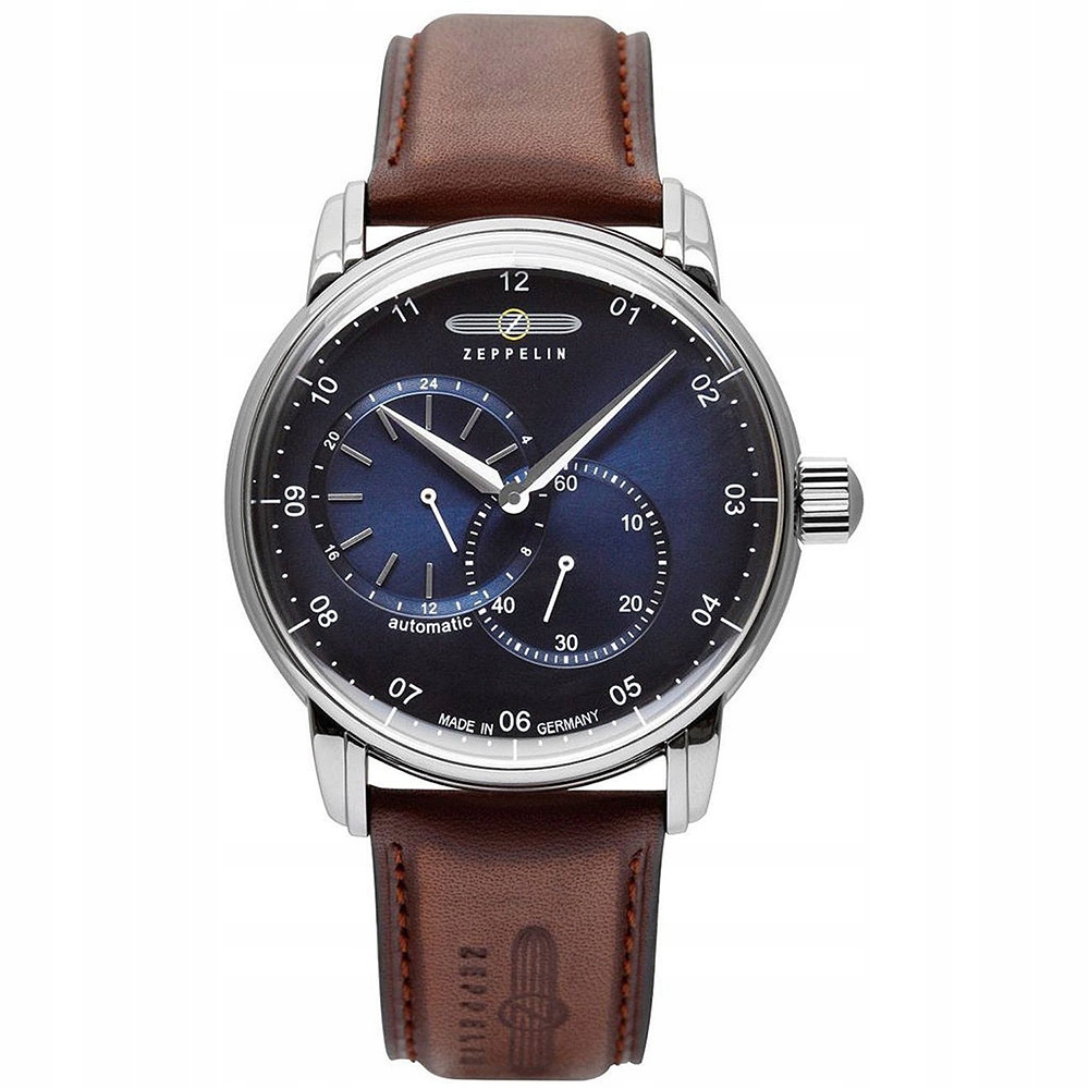 Pánské Hodinky Zeppelin 86623 hnědé