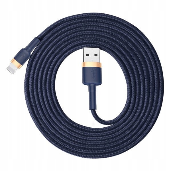 Baseus Mocny kabel USB Lightning do iPhone 1.5A 2m Złącza USB - Apple Lightning