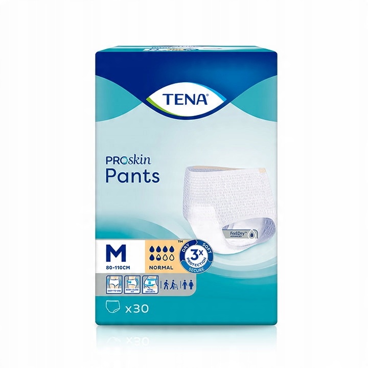 

Majtki Chłonne Tena Pants ProSkin Normal M 30szt.
