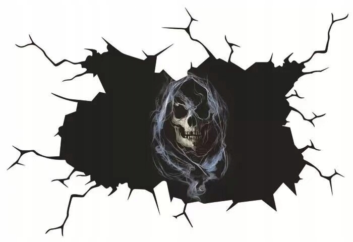 Наклейка на пол ужас наклейки на стену автомобиля