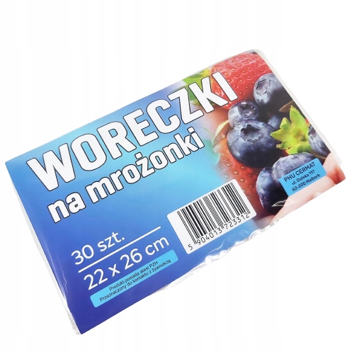 

Woreczki Do Mrożenia Żywności Na Mrożonki 22x26cm