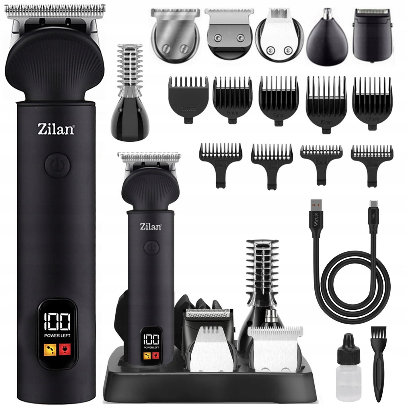 Maszynka Do Strzyżenia Włosów, Brody, Ciała Trymer I Golarka 16W1