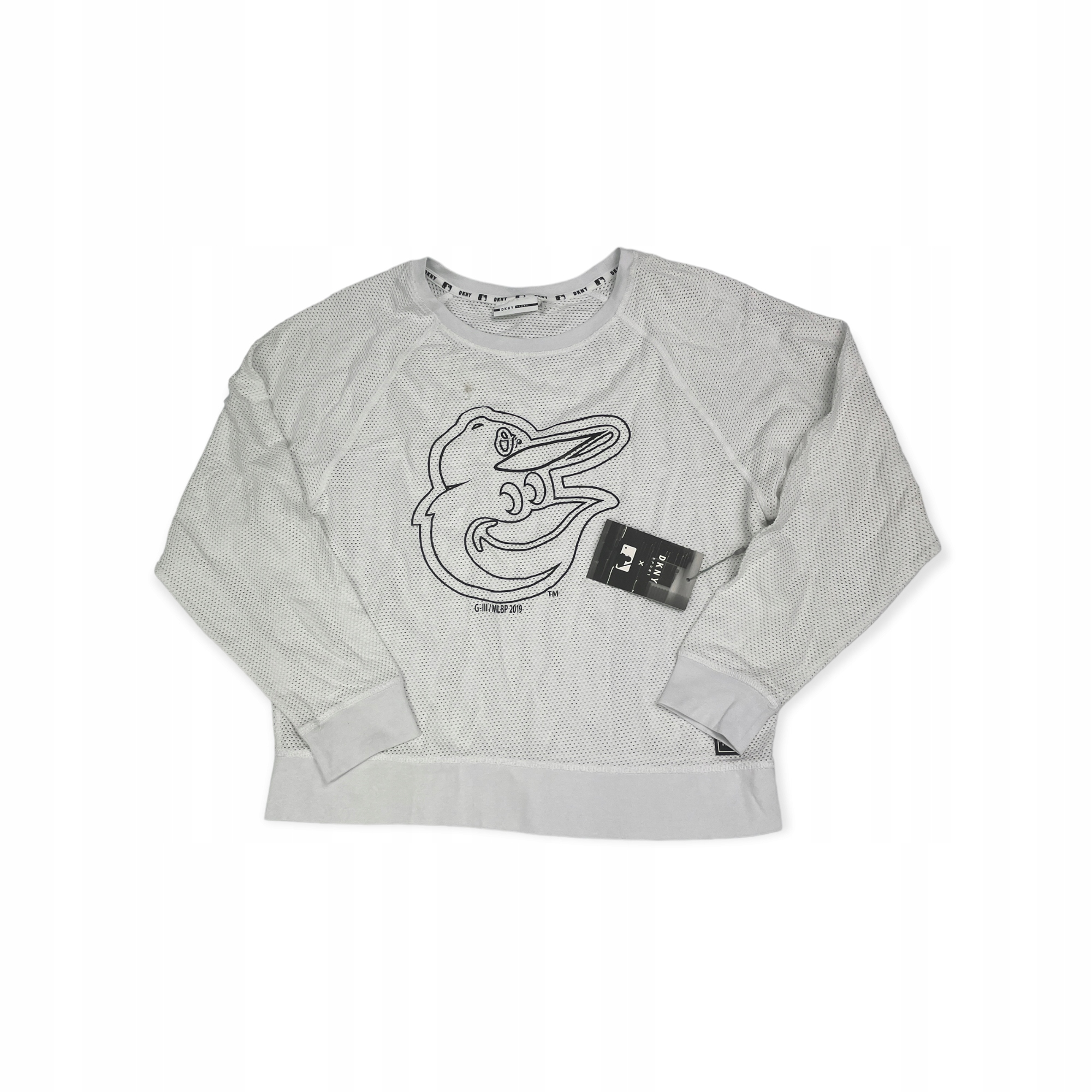 Bílá mikina Baltimore Orioles Mlb L