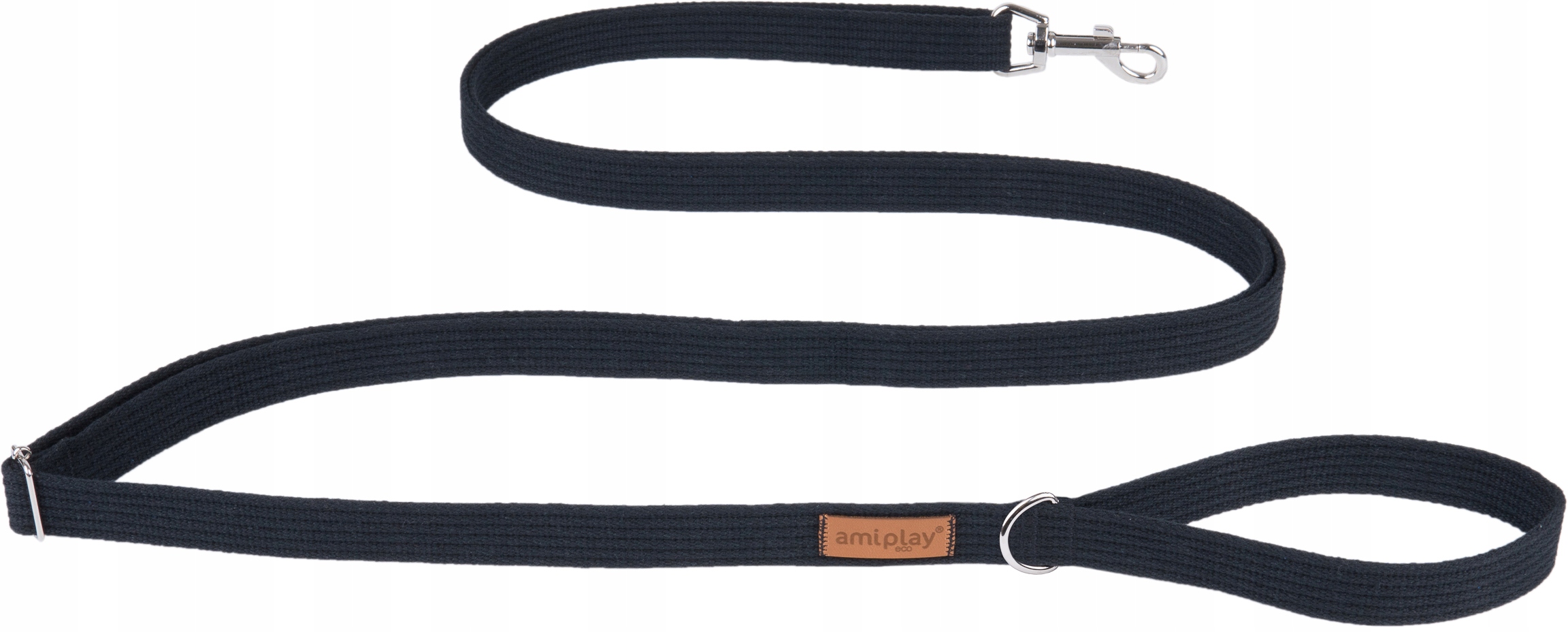 Levně Amiplay Vodítko Easy Fix Cotton XL Černé