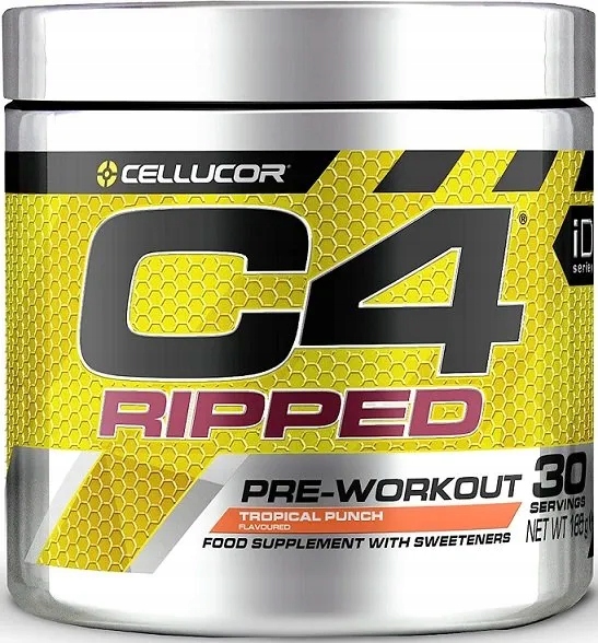 Cellucor C4 Ripped Tropical Punch prášek 189 g