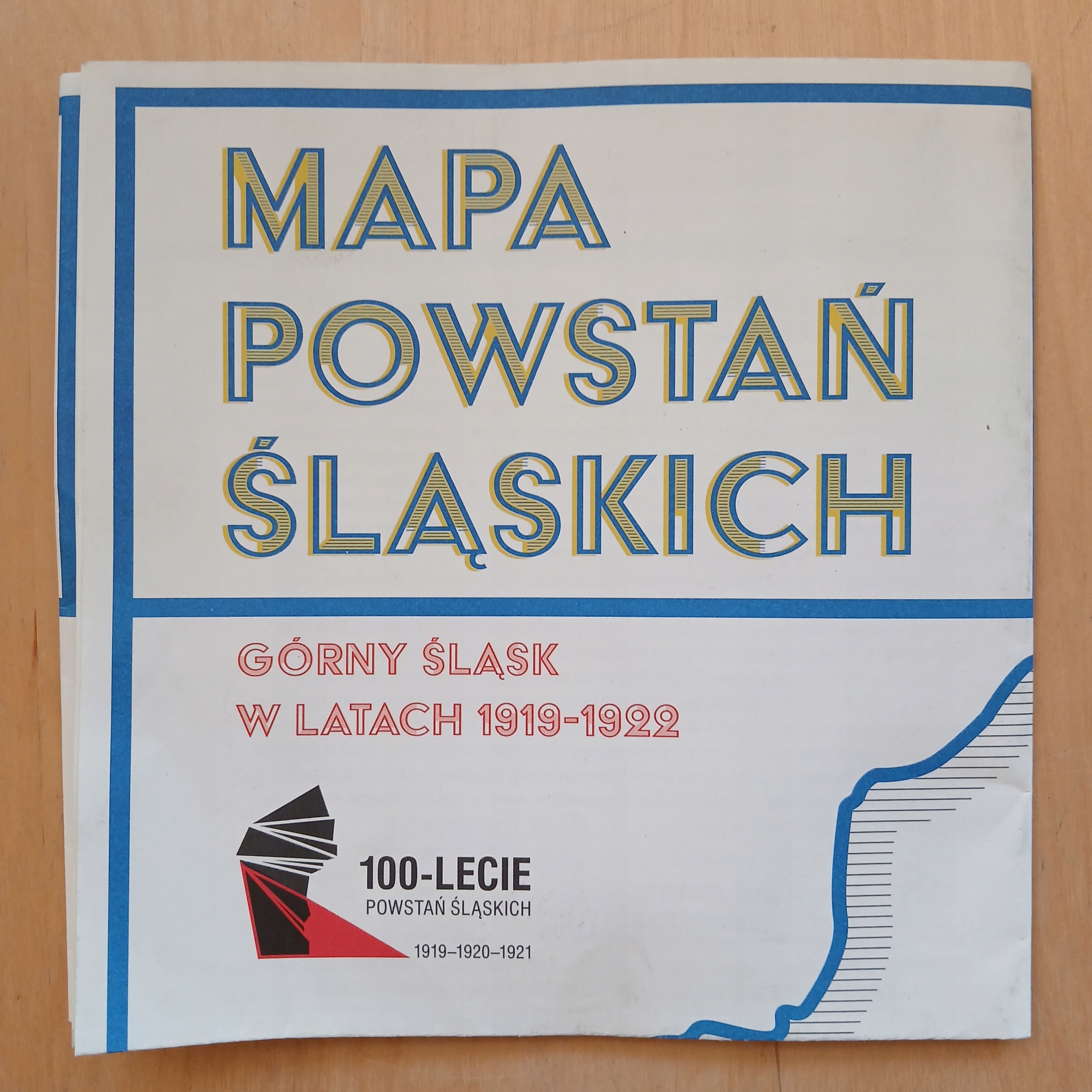 Mapa powstań śląskich