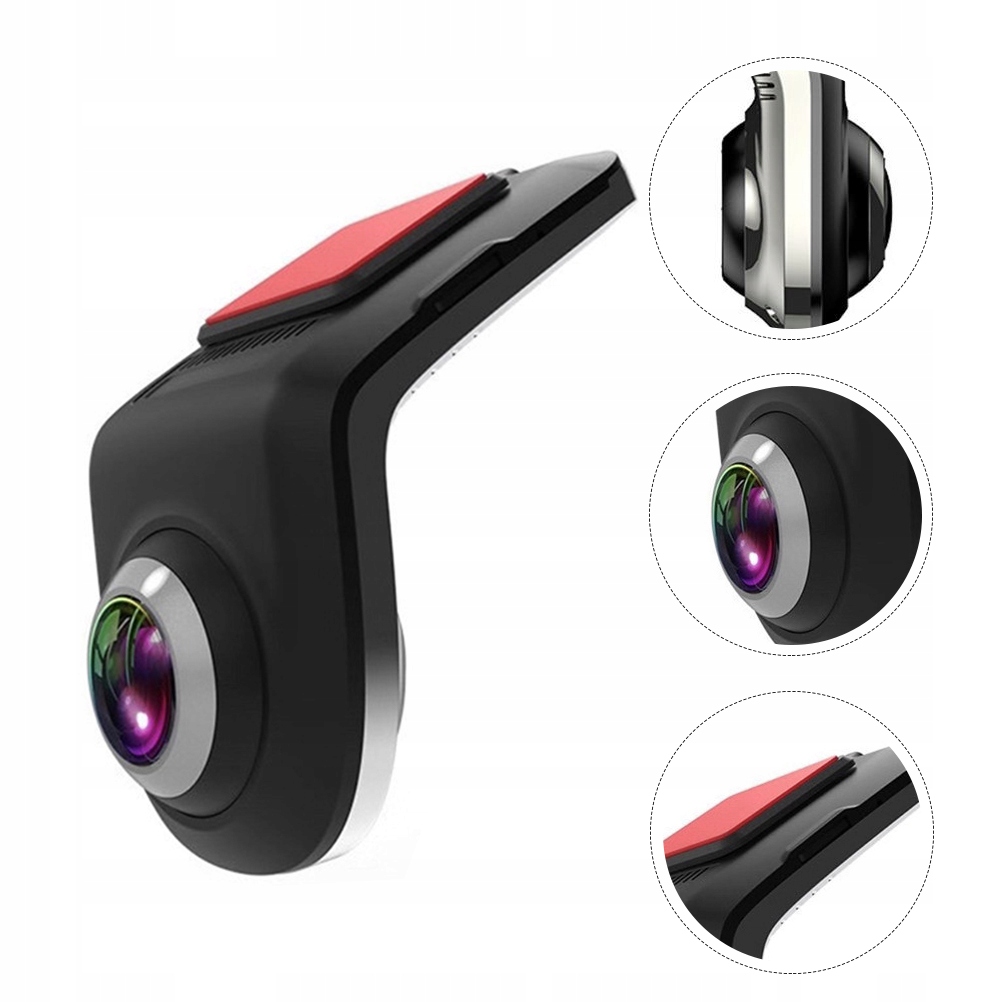 Nocna kamera nagrywająca Dashcams Samochody Pojazd Waga produktu z opakowaniem jednostkowym 0.35 kg