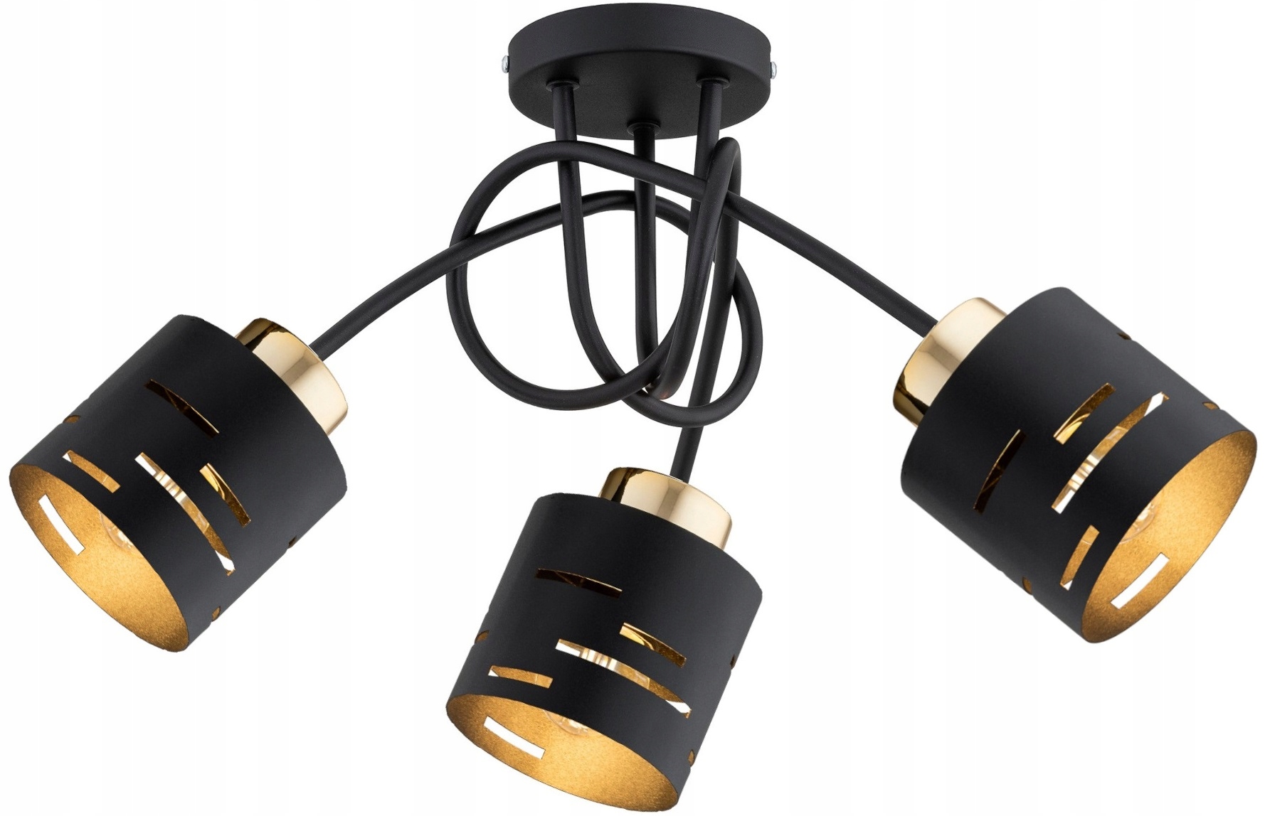 Lampa Sufitowa Żyrandol Plafon Ruchome Klosze Vox Led