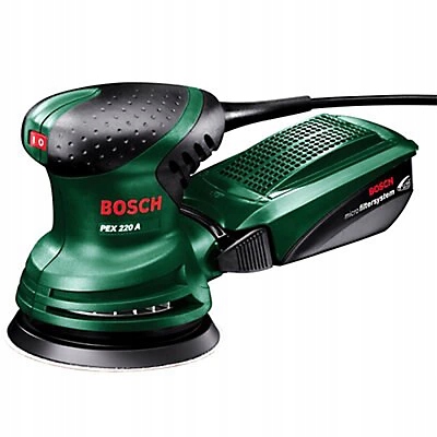 Szlifierka mimośrodowa sieciowe Bosch 220 W 230V Pex 220 A