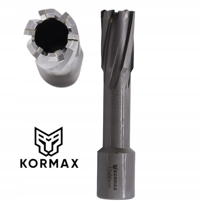 Trepanační fréza s karbidem 17 x 50 mm vrták 17 x 50 Weldon Kormax