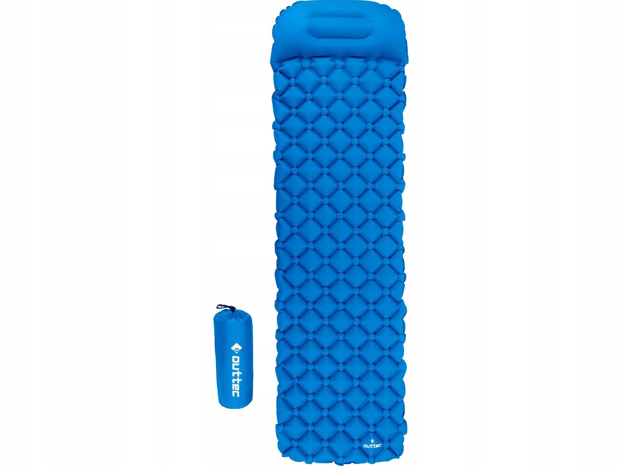 Turistická Podložka Karimatka Nafukovací Trekkingová Lehká 238X70X5 CM Outtec
