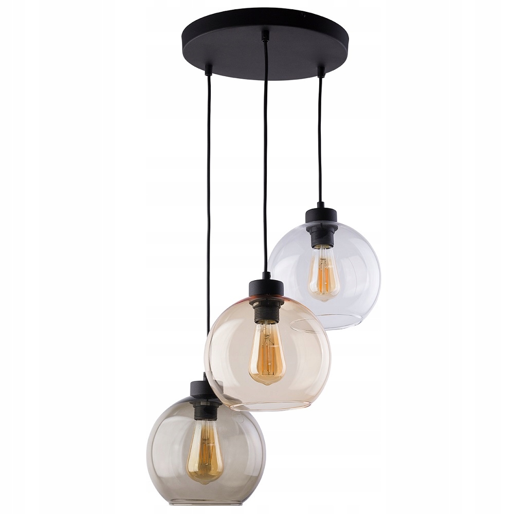 Závěsná lampa TK-Lighting Cubus 3 světelné body E27