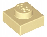 

Lego 3024 płytka 1x1 piaskowy tan 10 szt Nowy