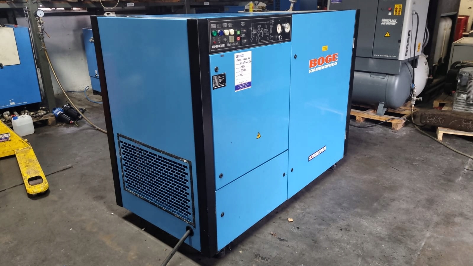 Kompresor śrubowy BOGE Vlex 45, 45 kw Marka Boge