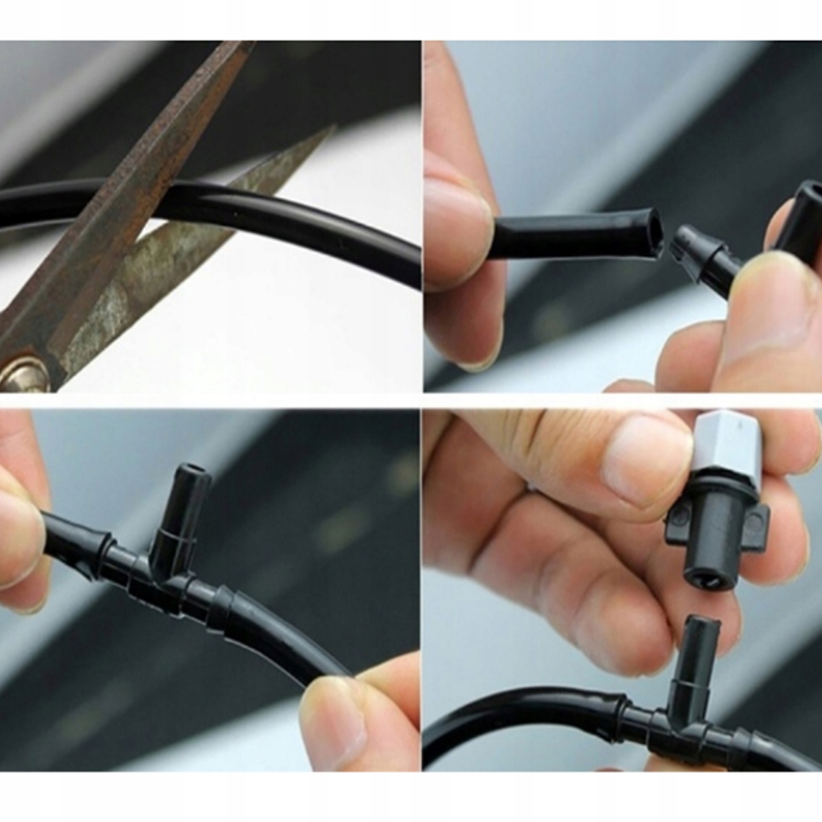 KURTYNA WODNA OGRODOWA DO OGRODU MGIEŁKA ZRASZANIE NA DZIAŁKĘ KLIMA WĄŻ 20m Waga produktu z opakowaniem jednostkowym 0.5 kg