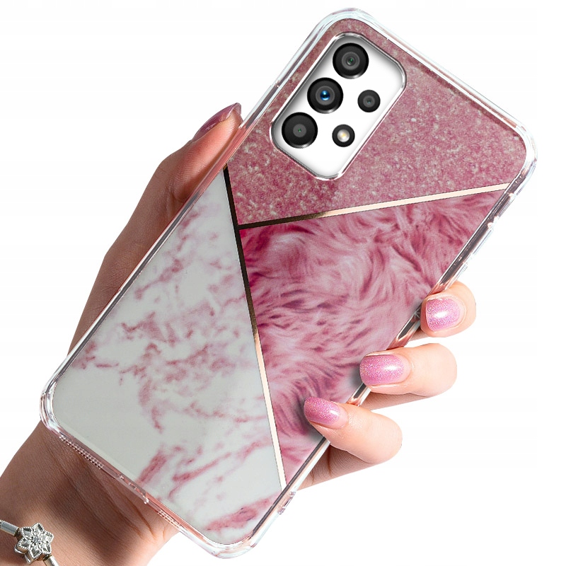 

Etui Case Wzór Szkło 9H do Samsung Galaxy A53 5G