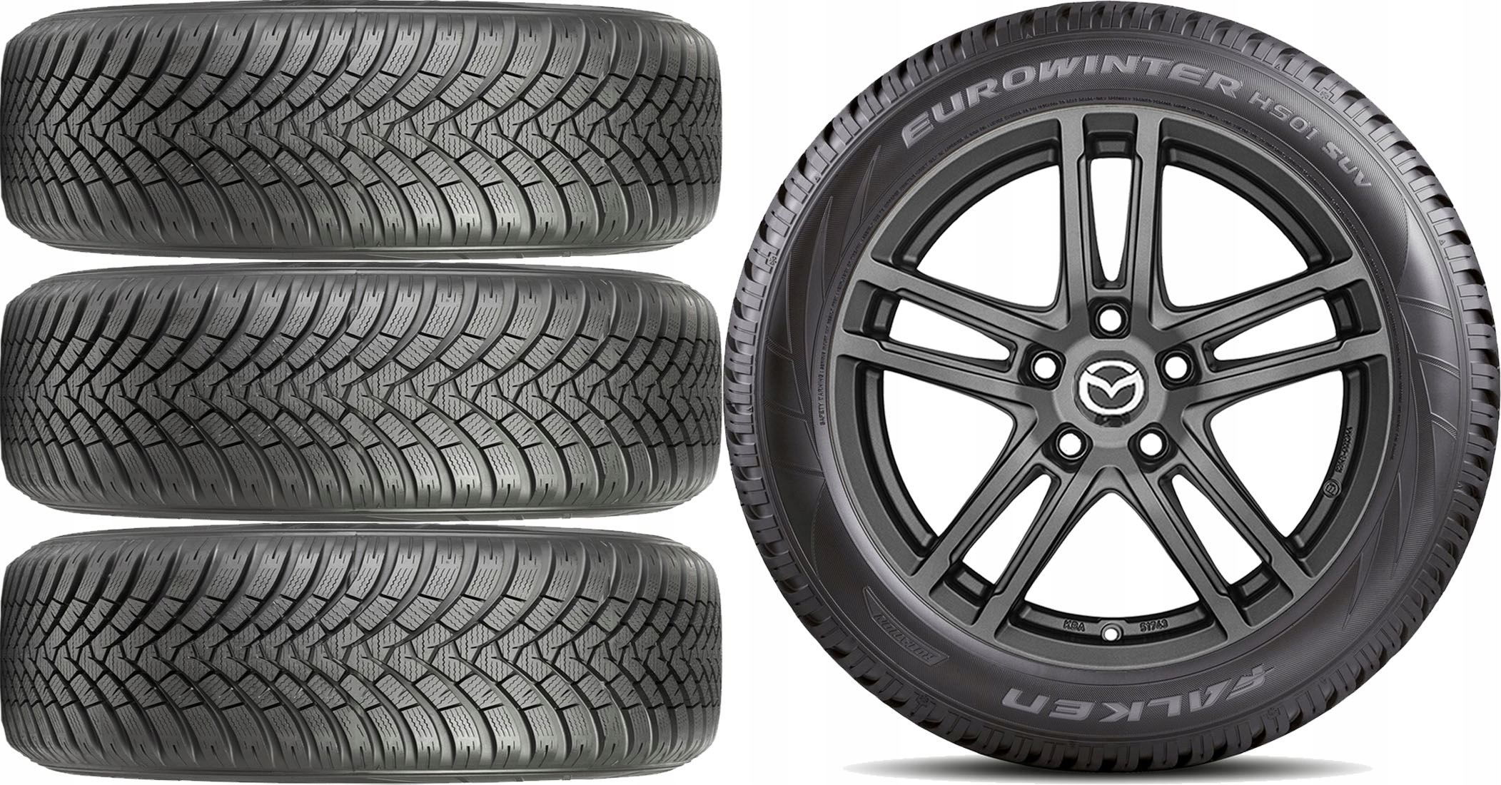 КОЛЕСА ЗИМА MAZDA CX-7 Cx7 Фолькен 2355r17