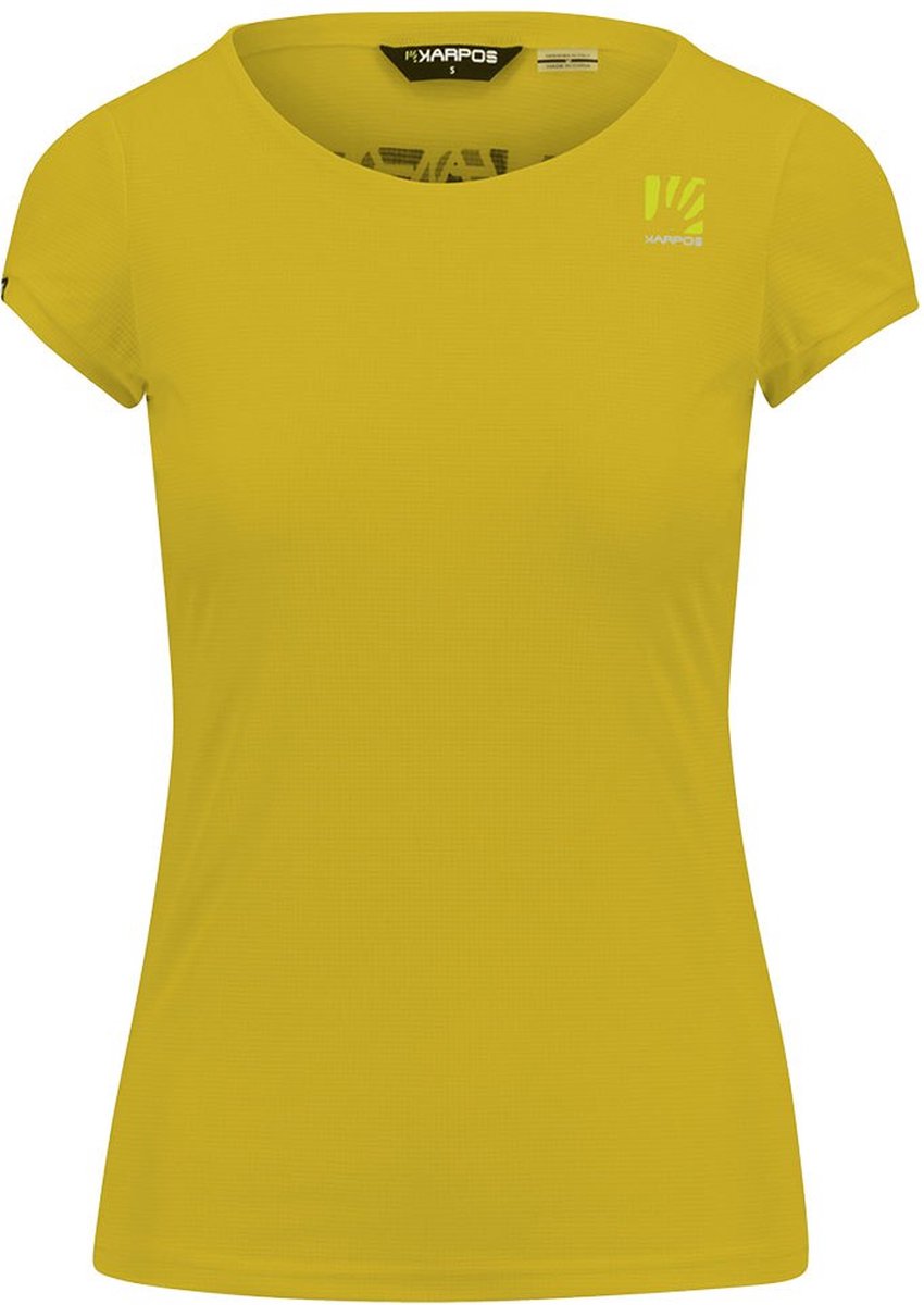 koszulka rowerowa damska Karpos Loma T-shirt żółta r.S
