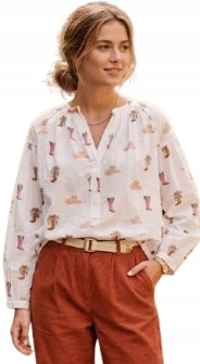 Bavlněná Halenka Boho „kovbojky A Cmurky“ vel. S Maison Onado Paris