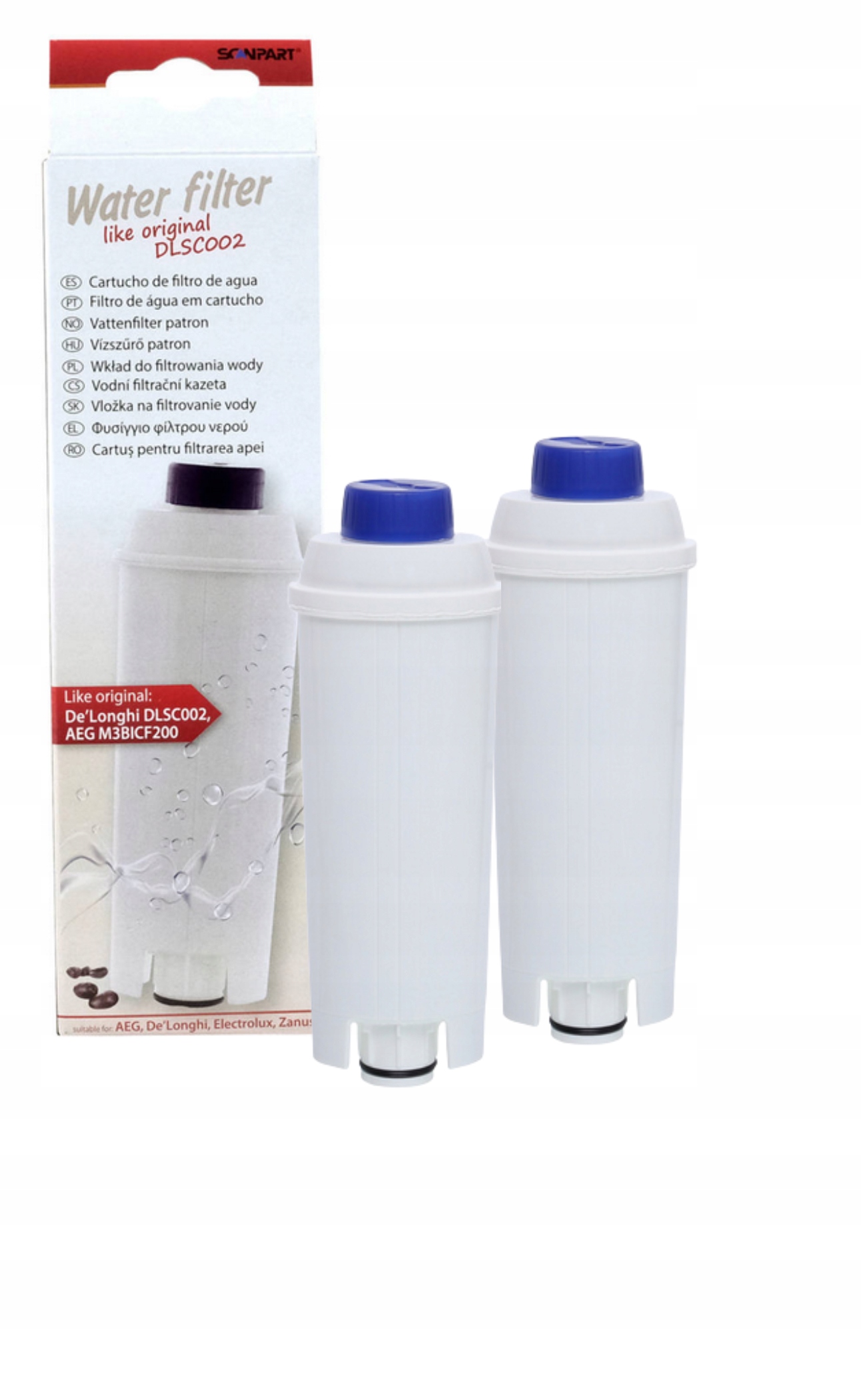 

2xFiltr do Ekspresu Delonghi Dls C002