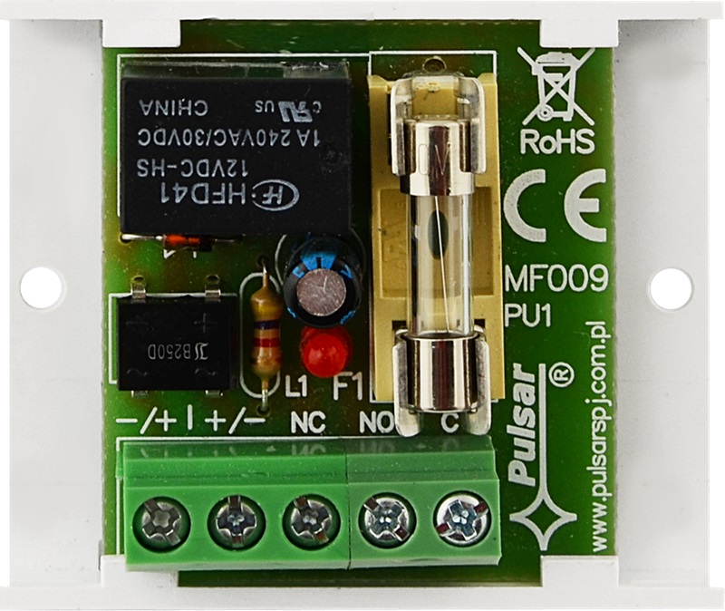 

Pulsar AWZ510 PU1 Przekaźnik 12V Styk Nc No