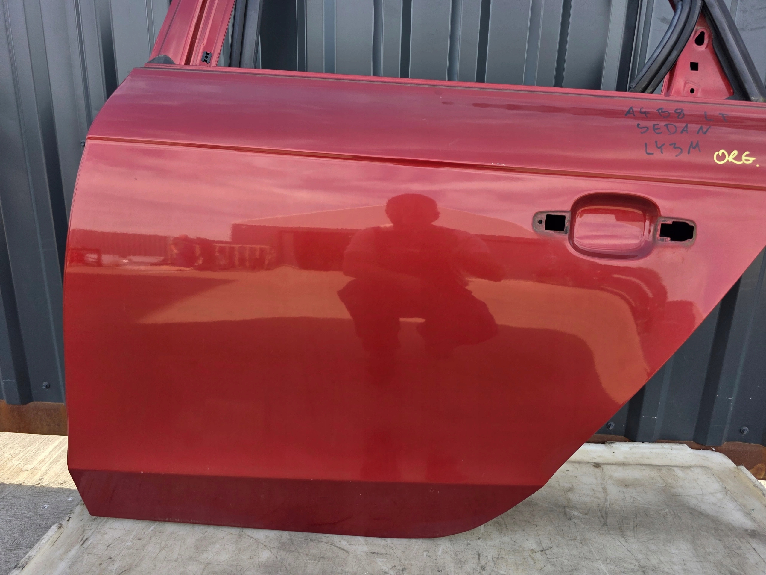 Tür links heck AUDI A4 B8 LY3M Sedan * 2008-2016 Original !!!