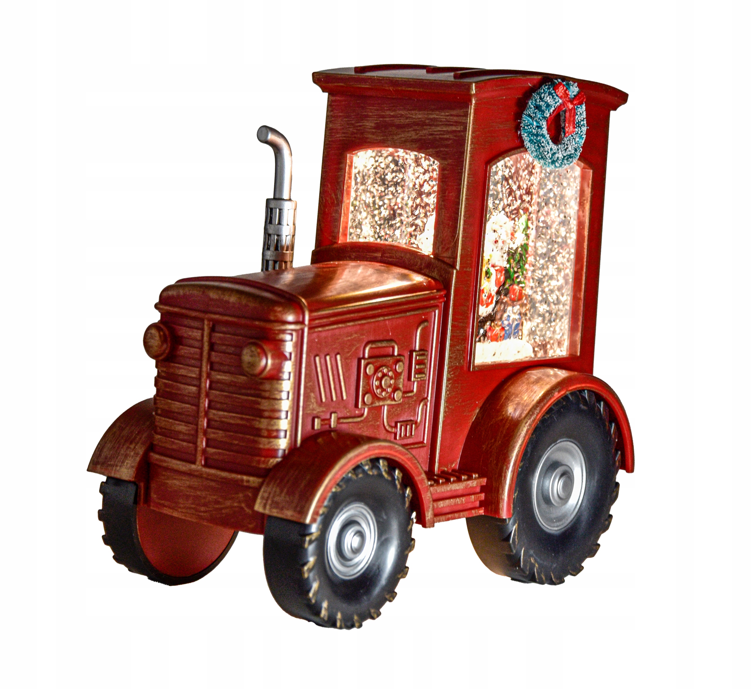 Lampáš Traktor Pozitivka Mikuláš Na Usb Batérie Hra Melodie