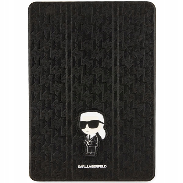 Karl Lagerfeld KLFC10SAKHPKK iPad 10.2" Folio Magnet Allover Cover černý