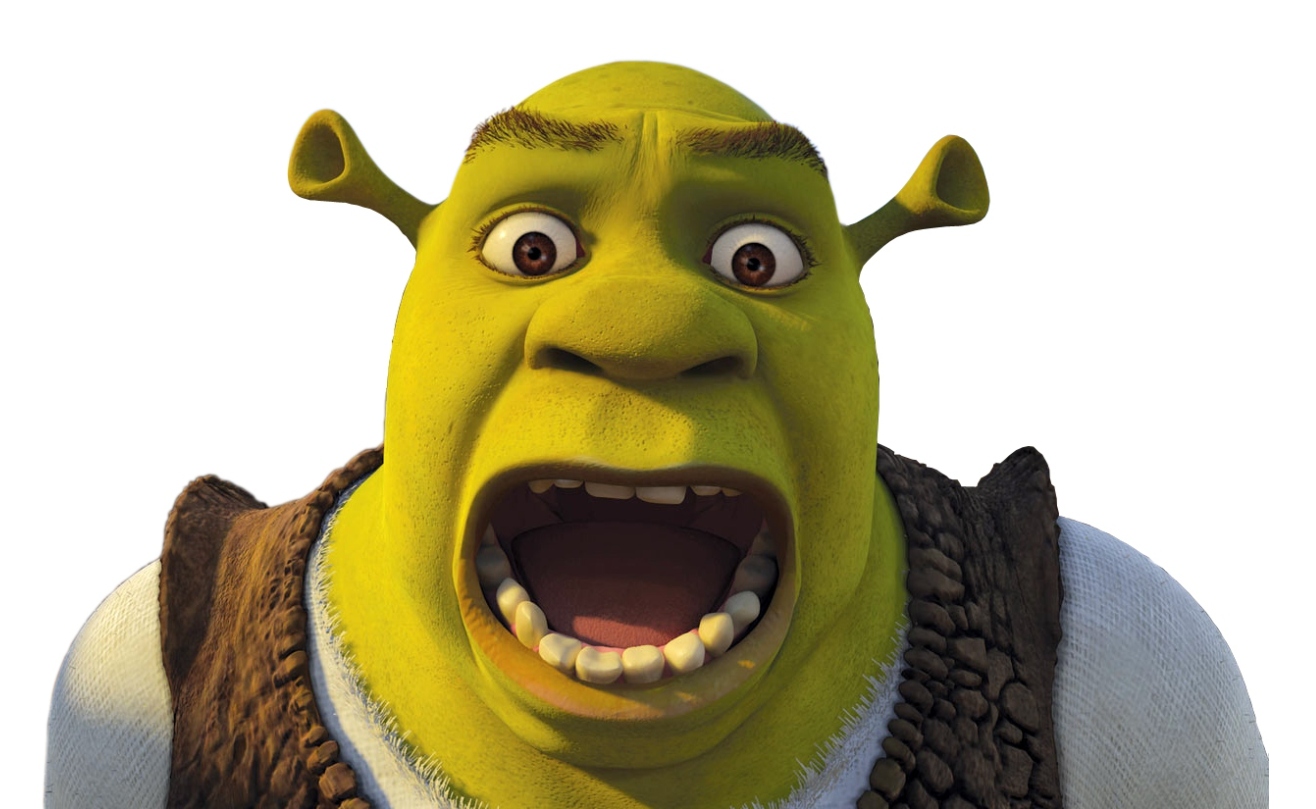 Naklejka 3D na Samochód Auto Gadżety Wodoodporna shrek śmieszne