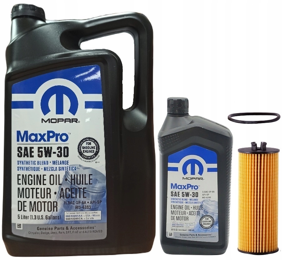

Mopar 5W30 6L Filtr Oleju MO-744 68079744AD