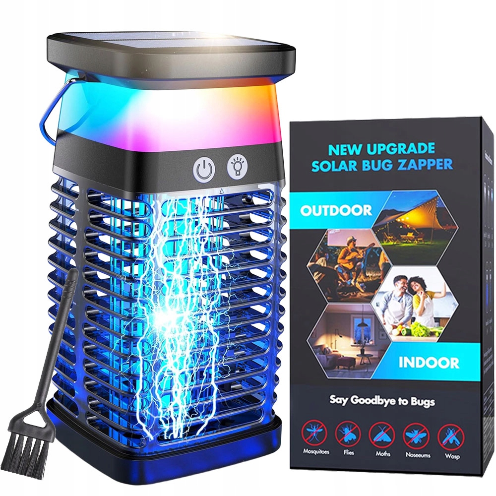 Solární Insekticidní Lampa No Pest Past Na Komáry Mouchy Muchničky Ostatní Hmyz