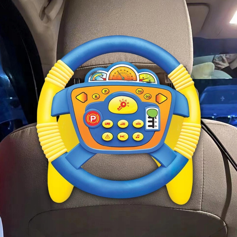 Steering wheel toys Rear seat simulation Marka bez marki