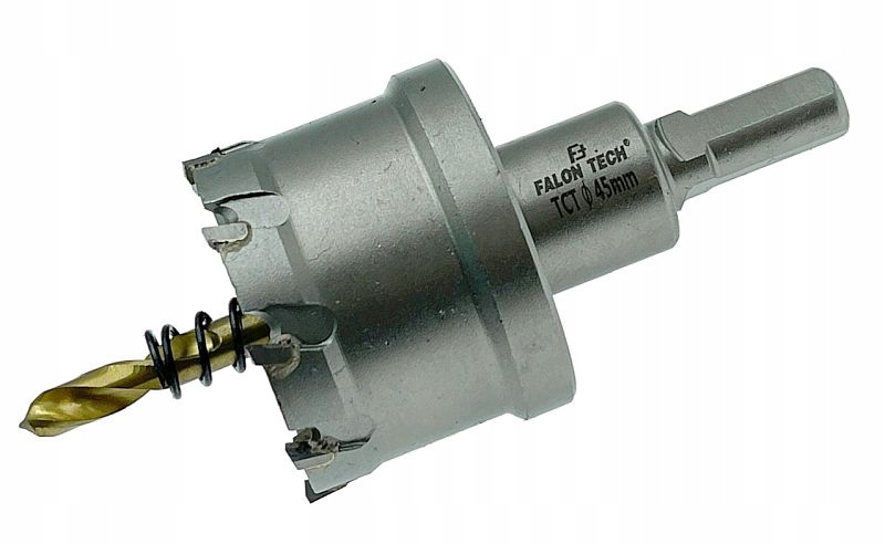 OTWORNICA WIDIOWA WIERTŁO KORONKA METALU DREWNA 45